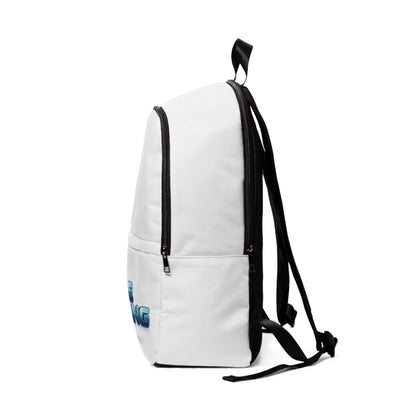 Backpack — "Life Testing" Graphic Fabric Backpack