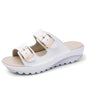 Leather beach shoes