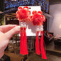Girl costume fringe stepping Chinese style hairpin