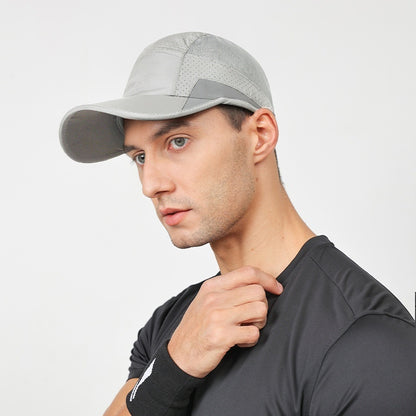 Quick-drying Hat Men's Summer Outdoor Sports Peaked Cap Couple Hats Hollow Lightweight Breathable