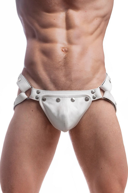 Removable Binding Sexy Men's Leather Underpants