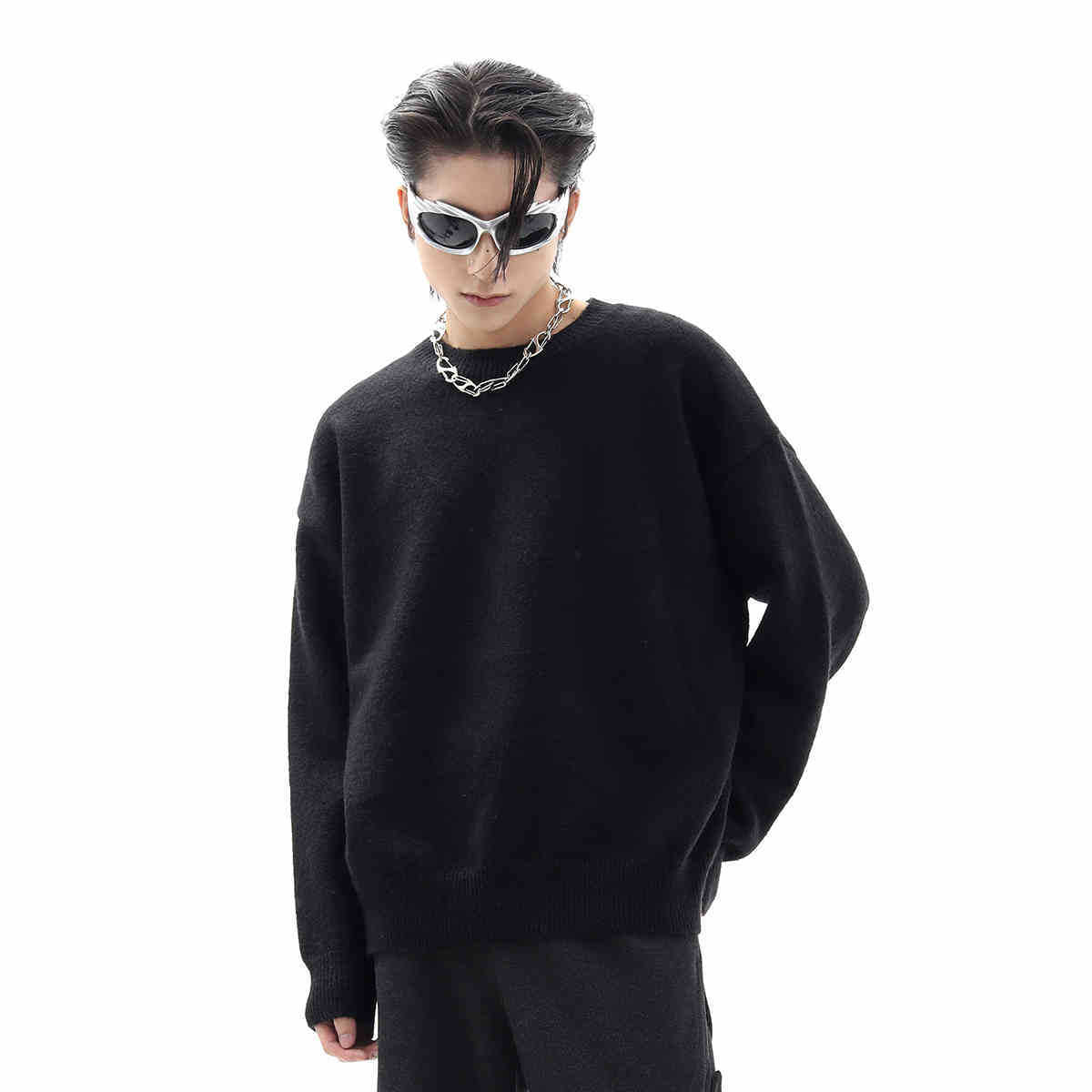 Men's Retro Loose Lovers Wild Sweater