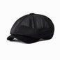 Mesh Breathable Thin Octagonal Cap Men And Women Advance Hats Newsboy Cap
