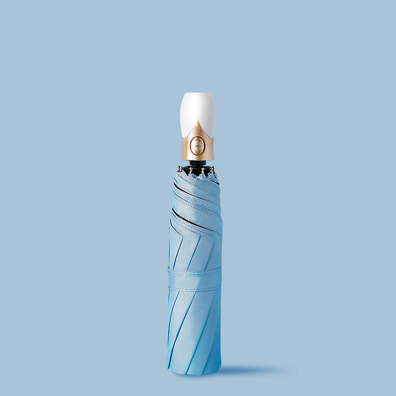 Fully Automatic Sunscreen And UV Protection Women's Sun And Rain Umbrellas