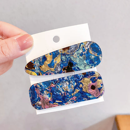 Korean Girl With Broken Hair Side Clip