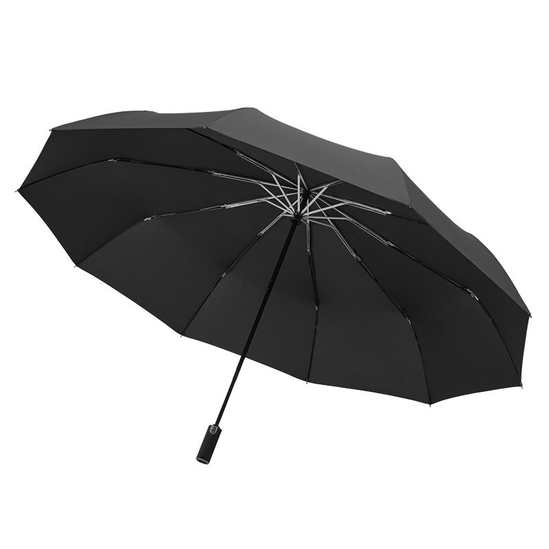 125CM Big Windproof Automatic Umbrellas For Men 10K 3Folding Umbrella Rain Woman Parasol Business Automatic Car Paraguas