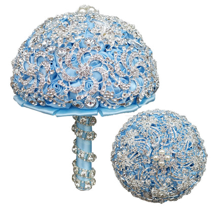 Full Diamond Bridal Wedding Bouquet