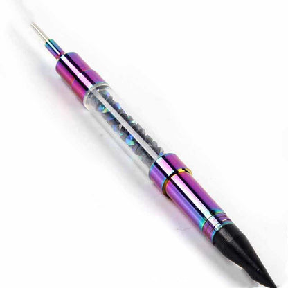 Point Drilling Crayon Double-Headed Dual-Purpose Pen, Drilling And Sticking Diamond Jewelry