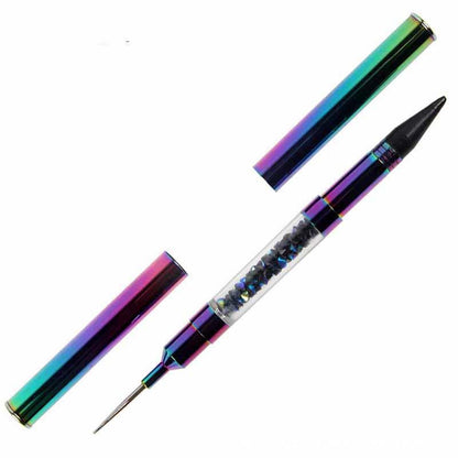 Point Drilling Crayon Double-Headed Dual-Purpose Pen, Drilling And Sticking Diamond Jewelry
