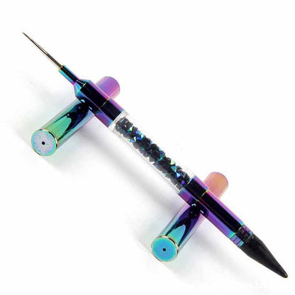 Point Drilling Crayon Double-Headed Dual-Purpose Pen, Drilling And Sticking Diamond Jewelry