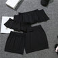 One-Word Ruffled Suit Skirt Mother And Daughter