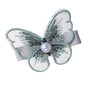 Pearl Embroidery Butterfly Bangs Clip Decorative Clip