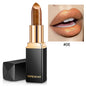 Shiny Metallic Lipstick Pearlescent Color Temperature Change Lipstick Gilt Lipstick