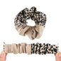 Stitching Cloth Hair Ring Strap Se Leopard Print Large Intestine Ring Watch Strap