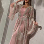 Lace Deep V-neck Wedding Chinese Retro French Evening Dress