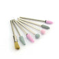 Nail Art Silver Grinding Head Tungsten Steel 7 Sets Diamond Grinding Head Nail Carving Polishing Head Nail Tools