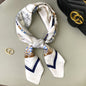 Silk Scarf All-match Snood Small Square