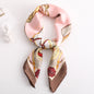 Silk Scarf All-match Snood Small Square