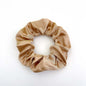 Solid Color Large Intestine Hair Ring Flower Hair Band Hair Accessories Rubber Band For Hair Ties