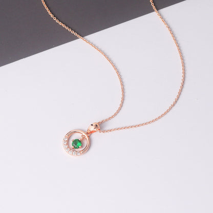 Fashion Simple Beccarite Round Earrings