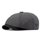 Spring And Summer Thin Breathable Octagonal Cap Male
