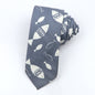 Korean Style Narrow Men's Clothing Cotton Tie