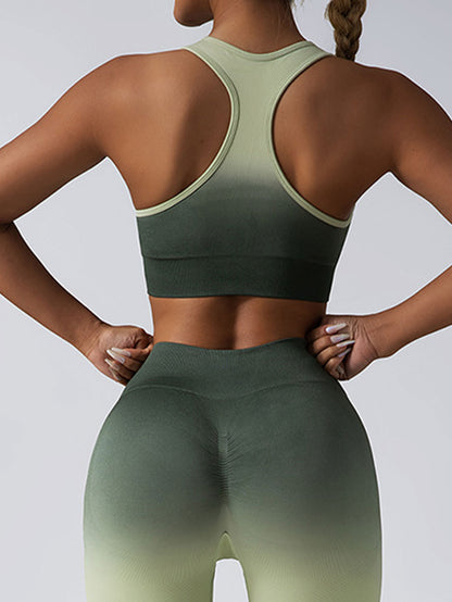 3 Pack Medium Support Sports Bra For Women Racerback Padded Workout Gym Yoga Running Bras