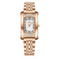 Affordable Luxury Fashion Waterproof Women's Square Quartz Wrist Watch