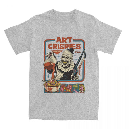 Art Crispies Scary Clown Shirt Solid Color
