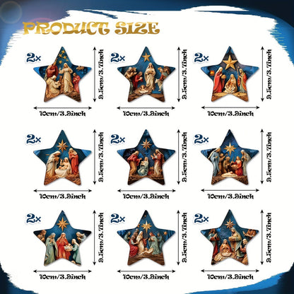 Suitable For Wooden Christmas Gift Christmas Tree Decoration Pendant