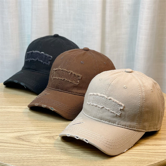 Cotton Sparkling Style Big Boss Baseball Hat