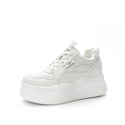 Wedge Platform Thick Bottom Inner Height Increasing Casual Shoes