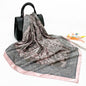 Spring And Autumn New 90cm Silk Scarf Silk Square