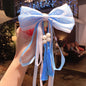 Girl costume fringe stepping Chinese style hairpin