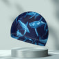 Simple Printing High Elastic Comfortable Swimming Cap