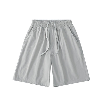 Summer Three-proof Leisure Nylon Full Elastic Force Fiber Lightweight Fashionable Fifth Pants