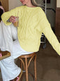 European And American Leisure Simple Wool Long Sleeve