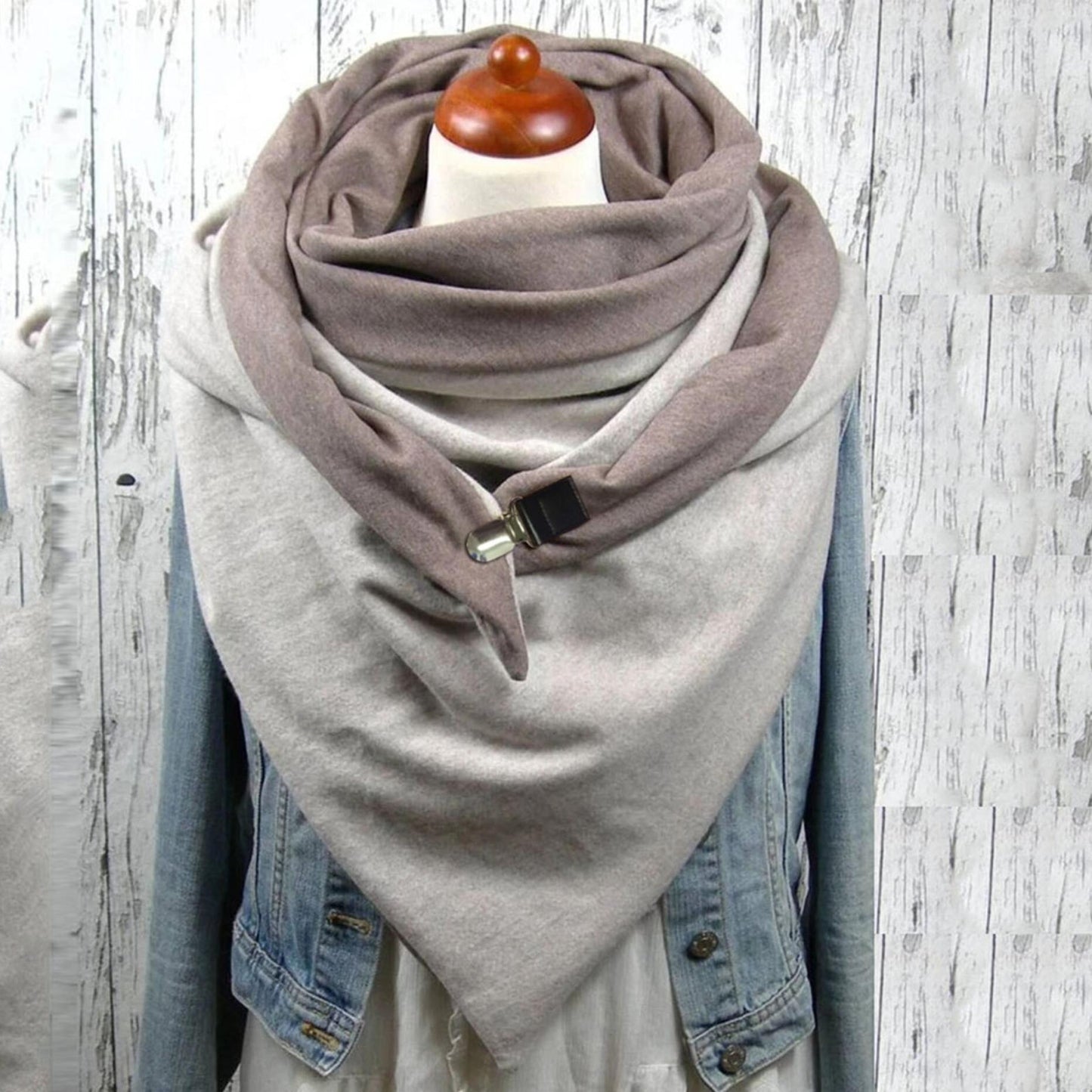 Women's Fashion Casual Thickening Warm Shawl Scarf
