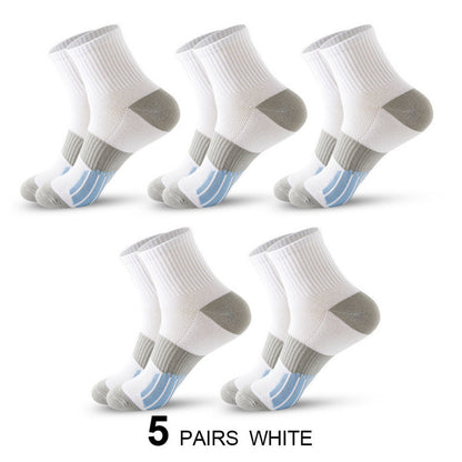Men's Middle Tube Socks Color Matching Sports Basketball Socks