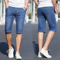 Cropped Denim Shorts Men's Youth Ultra-thin