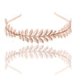European And American Leaf Headband Hairband Baroque Bridal Jewelry