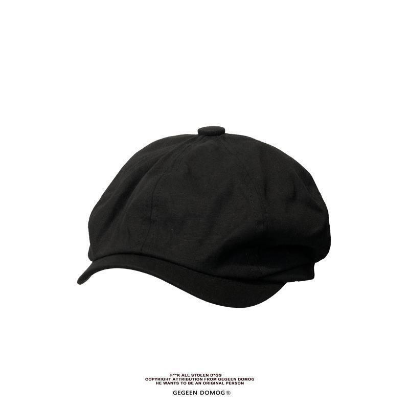Octagonal Cap Men's Beret Cotton