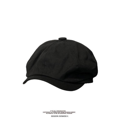 Octagonal Cap Men's Beret Cotton
