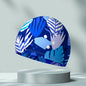 Simple Printing High Elastic Comfortable Swimming Cap