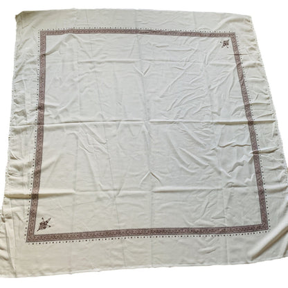 Printed Square Scarf Men's Scarf