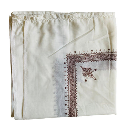 Printed Square Scarf Men's Scarf