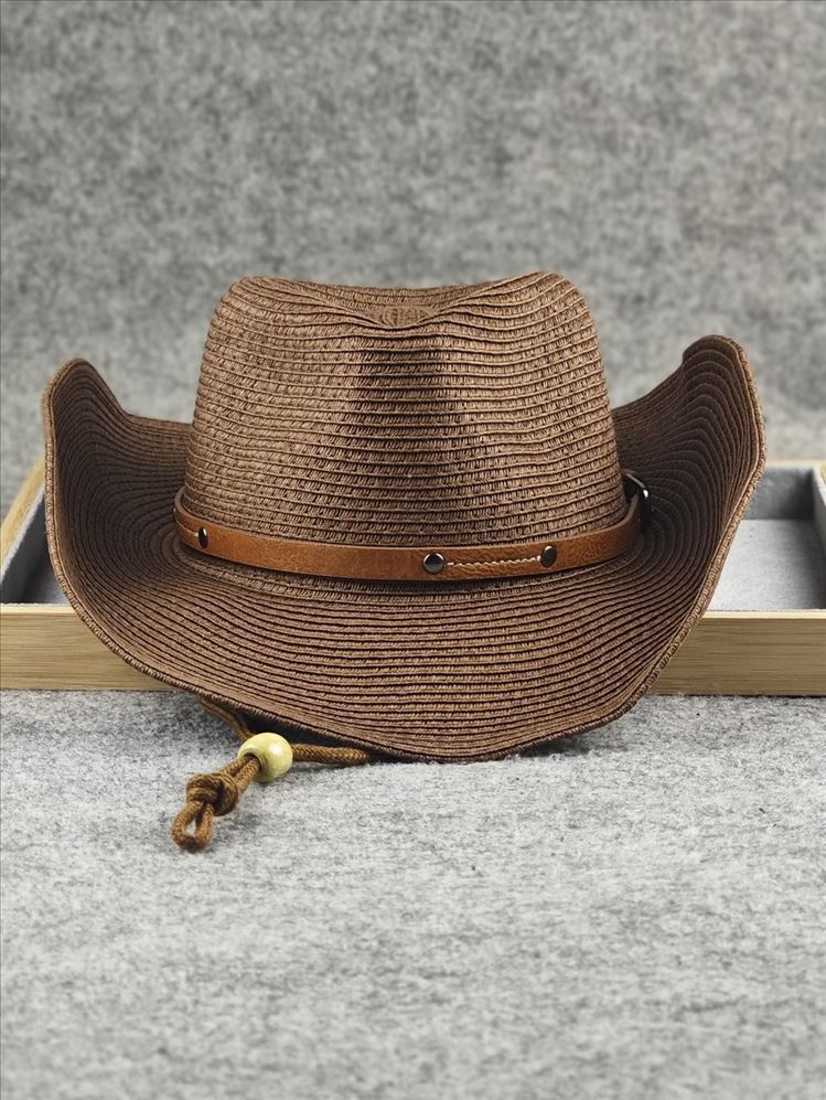 Big Head Circumference Cowboy Hat Summer Sunshade
