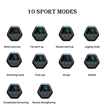 Digital Display Abdominal Muscle Patch EMS Muscle Massage