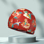 Simple Printing High Elastic Comfortable Swimming Cap