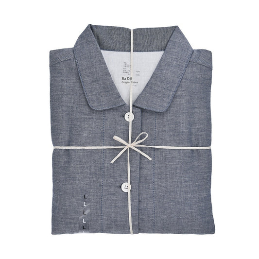 Double-layer Yarn Pajamas Without Printing